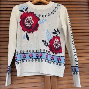 Floral Knit Sweater Style & Co.